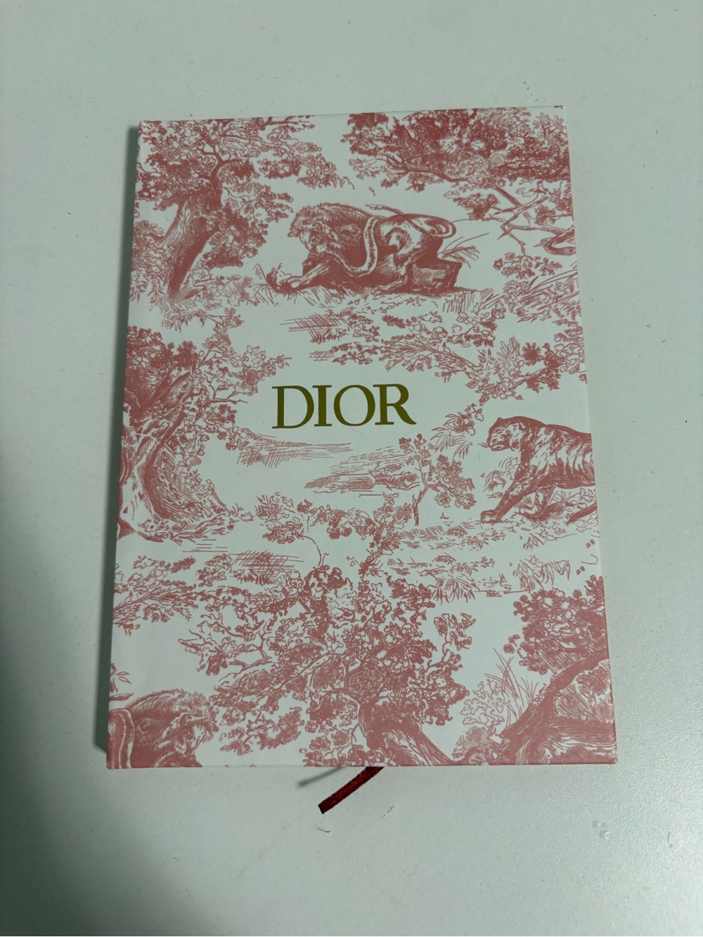 Dior beauty notebook